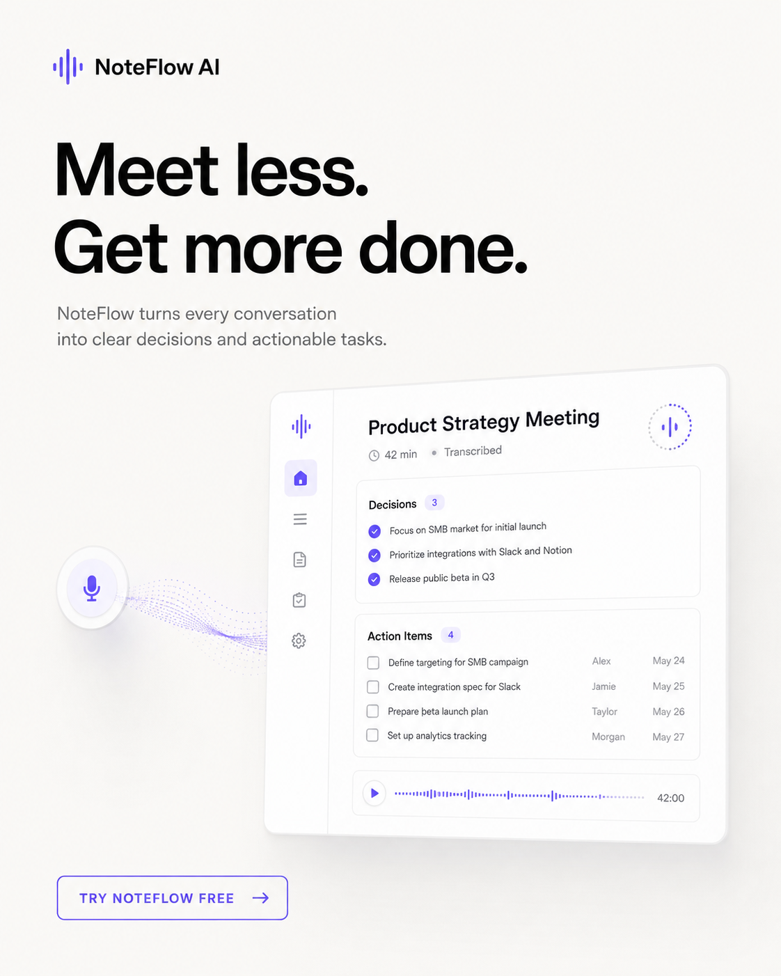 Premium Minimalist SaaS Ad